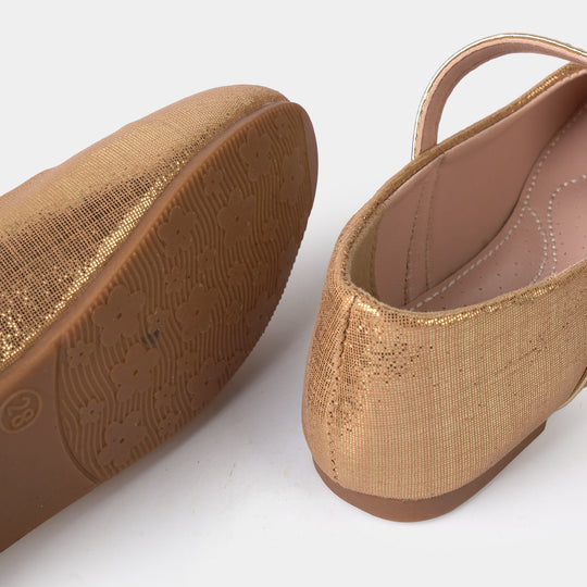 Girls Pumps MH-2250-GOLDEN