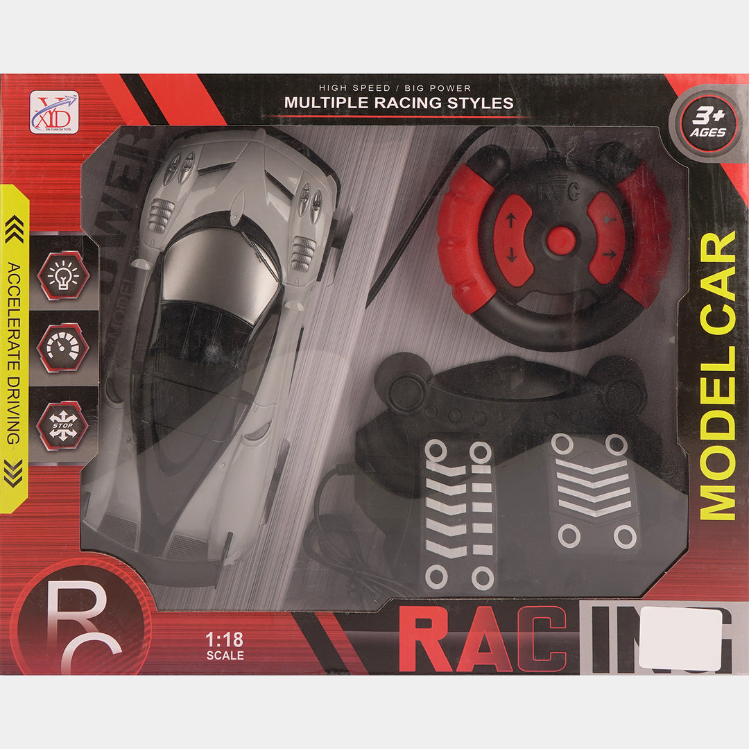 Kids Battery-Operated Remote-Control Sports Car