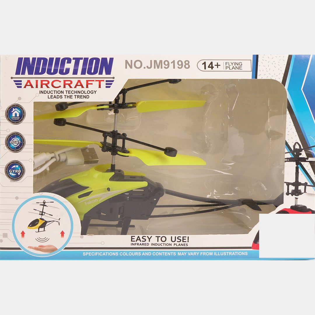 Hand-Controlled Infrared Flying Helicopter for Kids