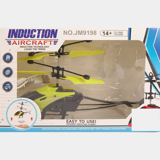 Hand-Controlled Infrared Flying Helicopter for Kids
