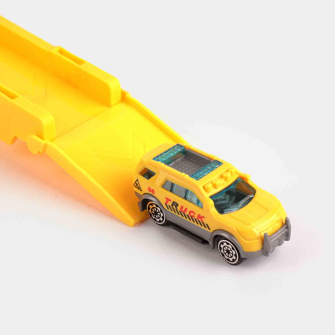 Construction Transport Truck with Mini Vehicles Set