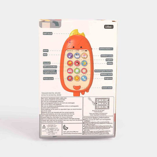 Early Learning Electronic Cell Phone for Kids