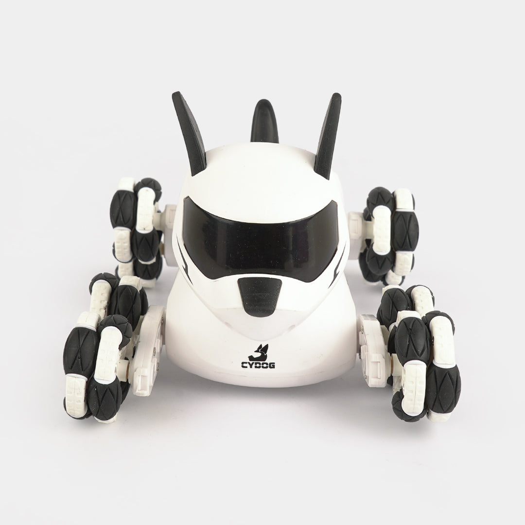 360-Degree Rotating Electronic Toy Dog with Remote