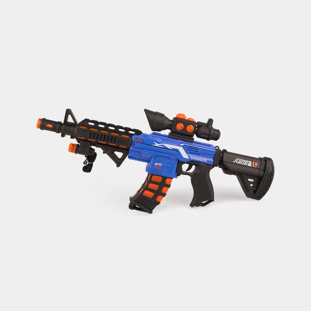 Kids Cool Electric Tou Gun with Light & Sound
