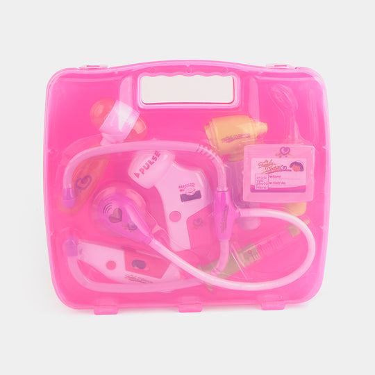 Kids Pretend Play Doctor Kit carrying Case Set