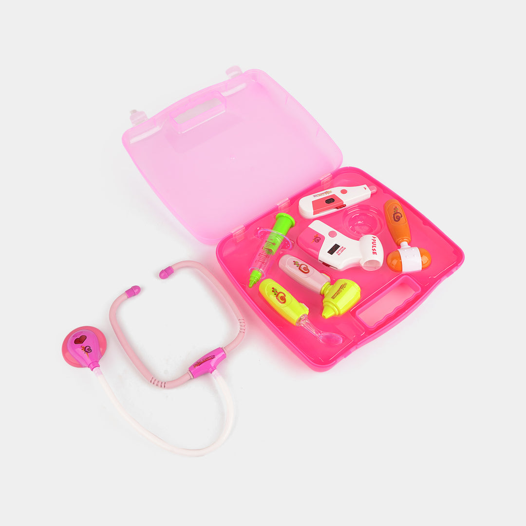 Kids Pretend Play Doctor Kit carrying Case Set