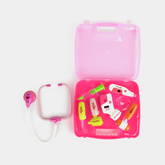 Kids Pretend Play Doctor Kit carrying Case Set