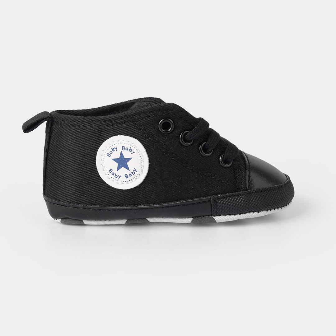 Boys Shoes 475-BLACK