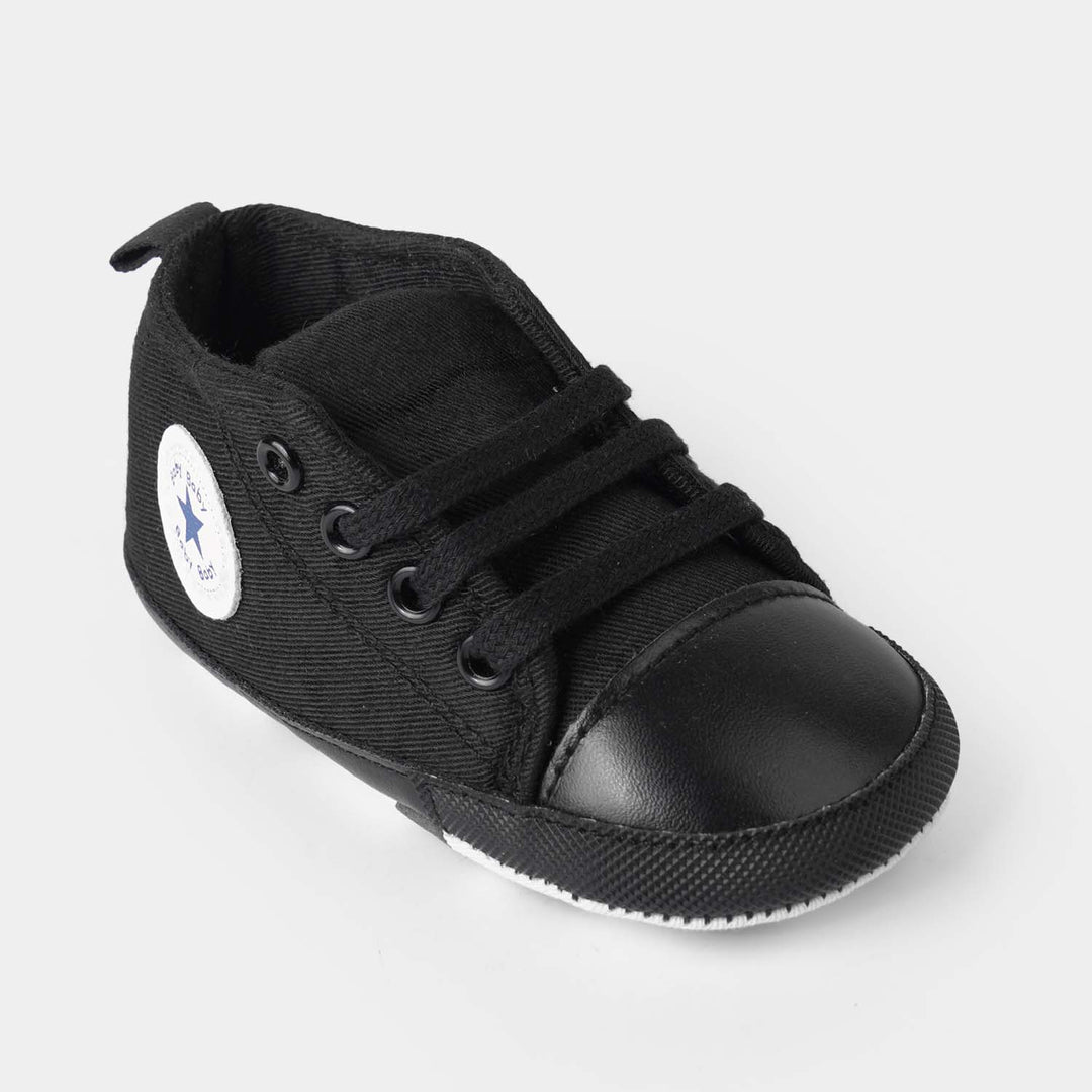 Boys Shoes 475-BLACK