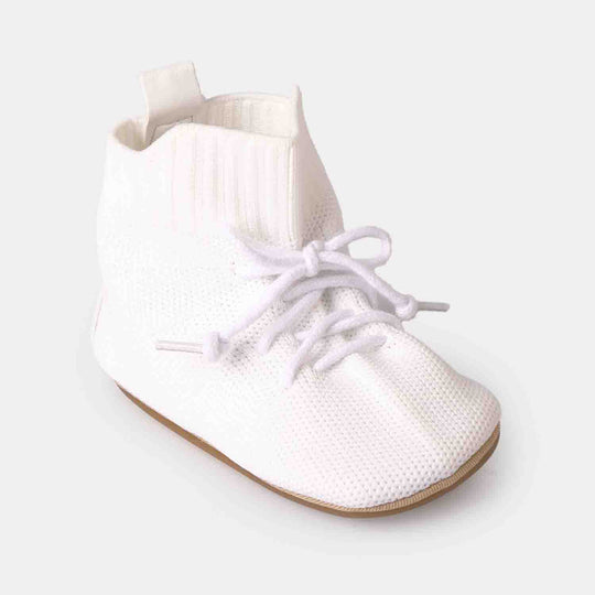 Boys Shoes F49-White