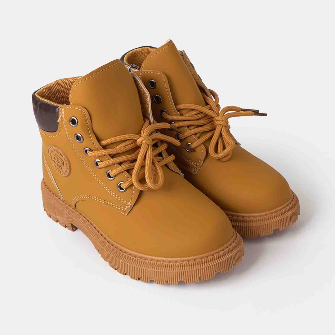 Boys Boots A01-CAMEL