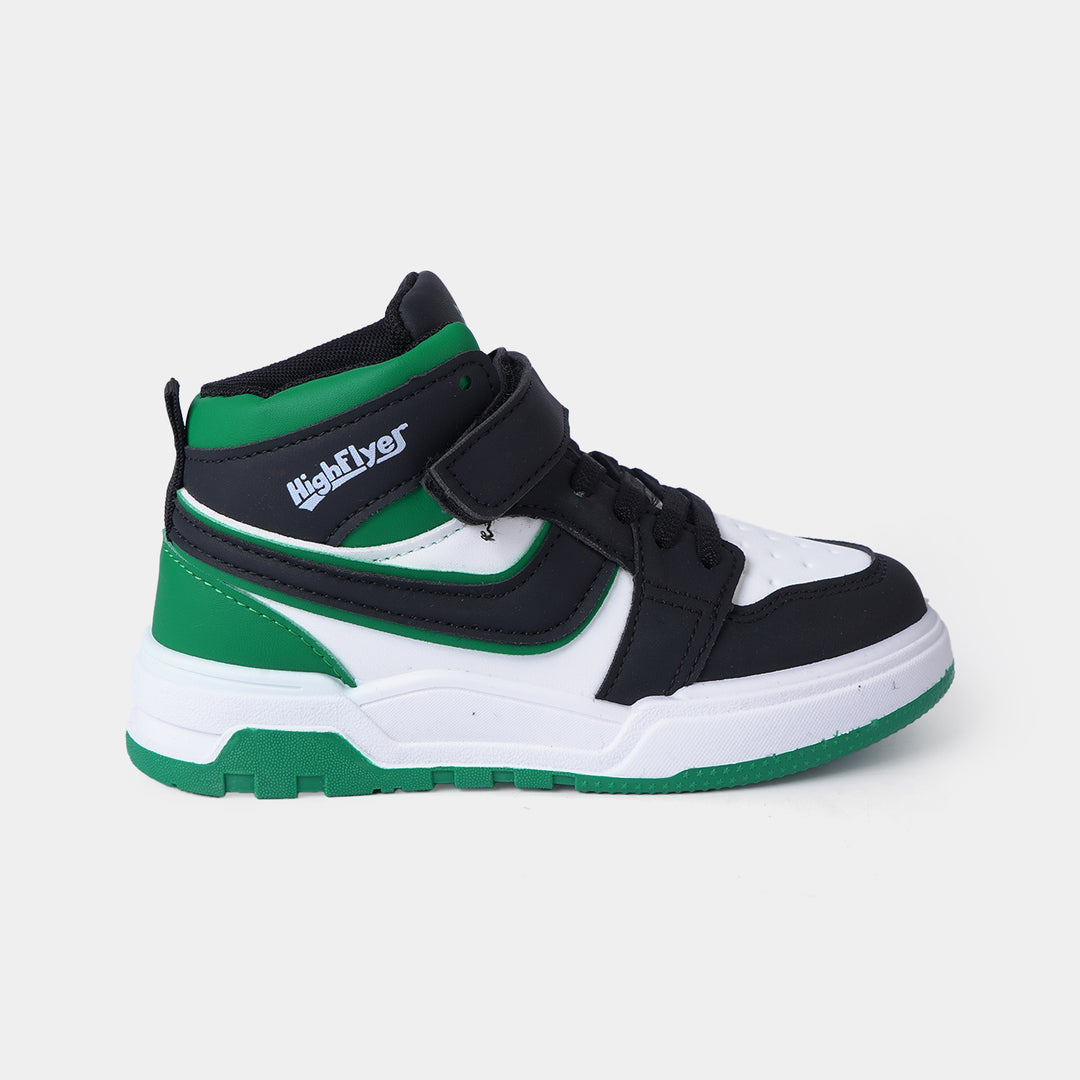 Boys Sneaker B10-BLACK