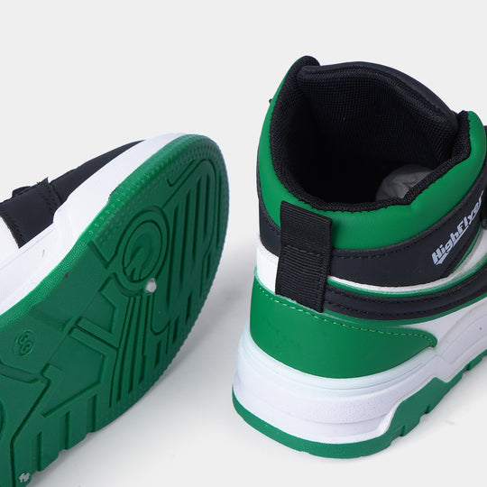 Boys Sneaker B10-BLACK