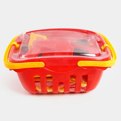 Mechanical Tool Bucket Play Set For Kids