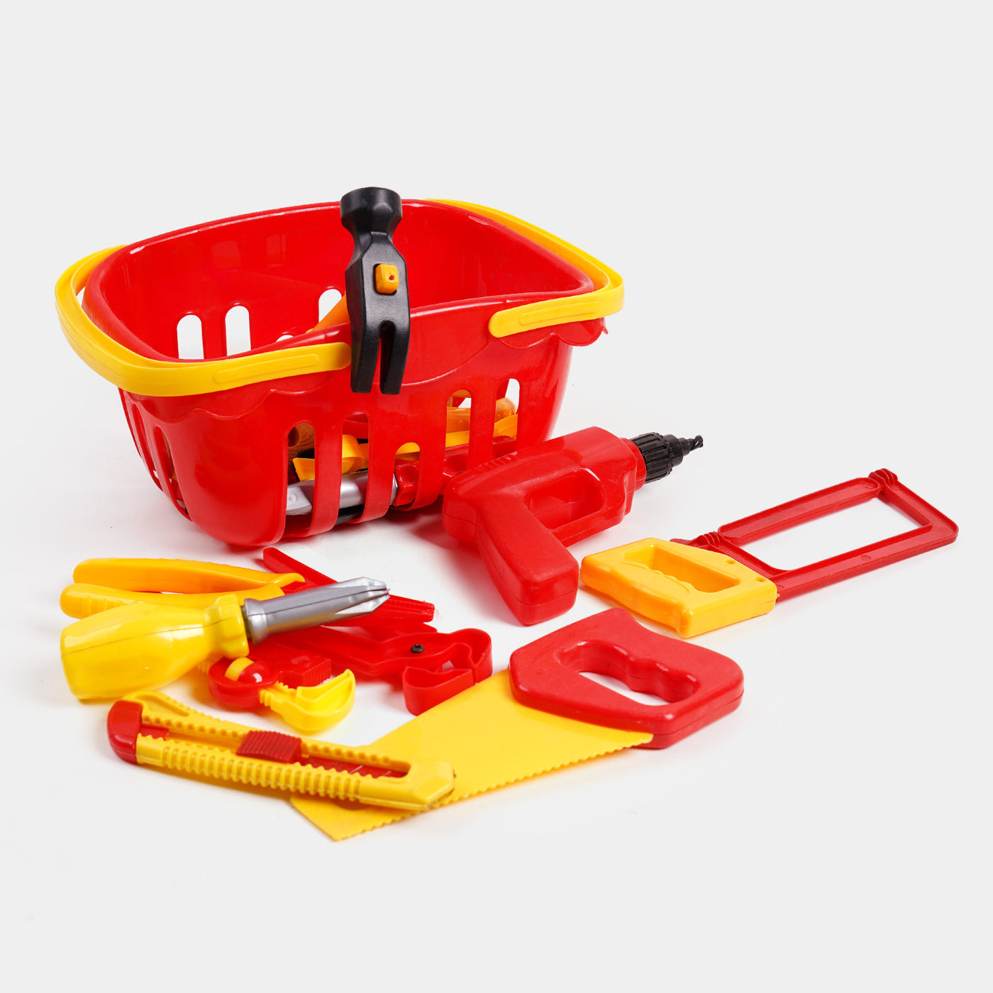 Mechanical Tool Bucket Play Set For Kids