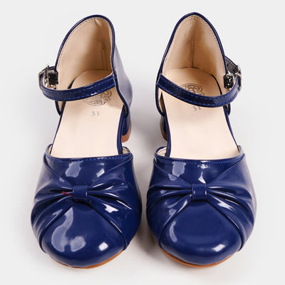 Girls Pumps Heels 313 - NAVY