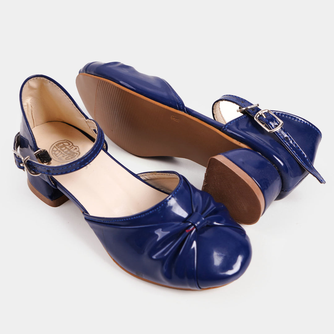 Girls Pumps Heels 313 - NAVY