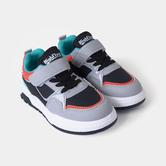 Boys Sneaker B08-BLACK