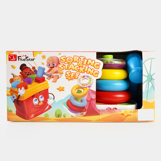 Sorting & Stacking Play Set For Kids