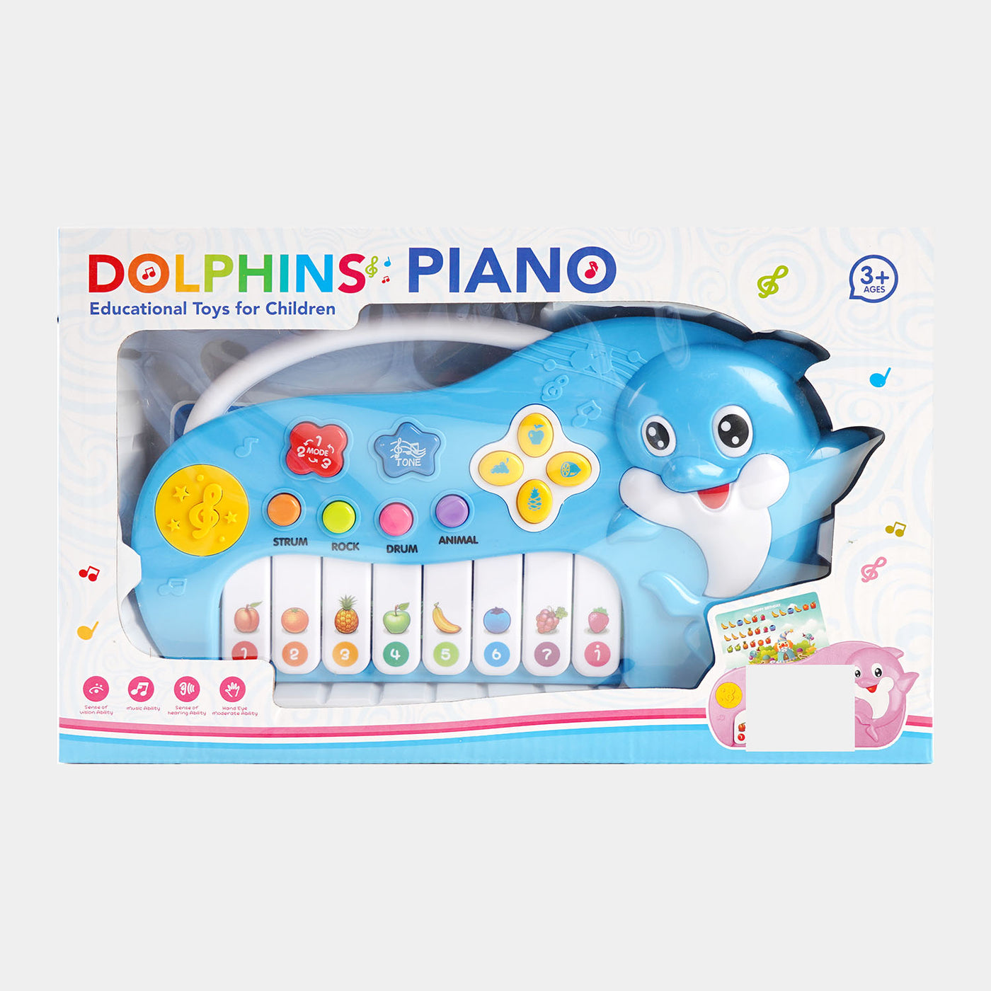 Dolphin Musical Piano Play Set For Kids