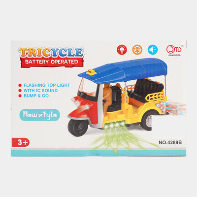 Tricycle Musical 360 Rotate Toy For Kids