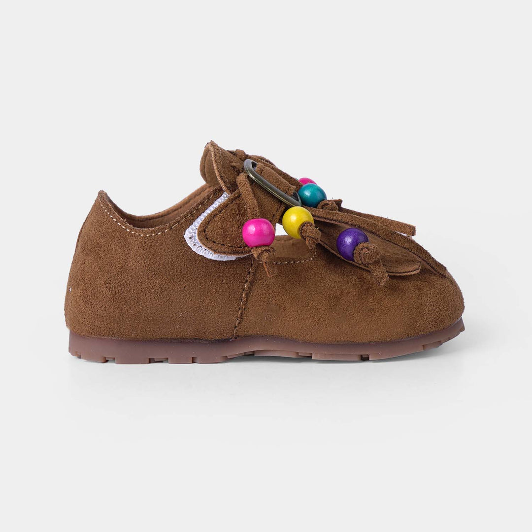 Girls Pumps C12-BROWN