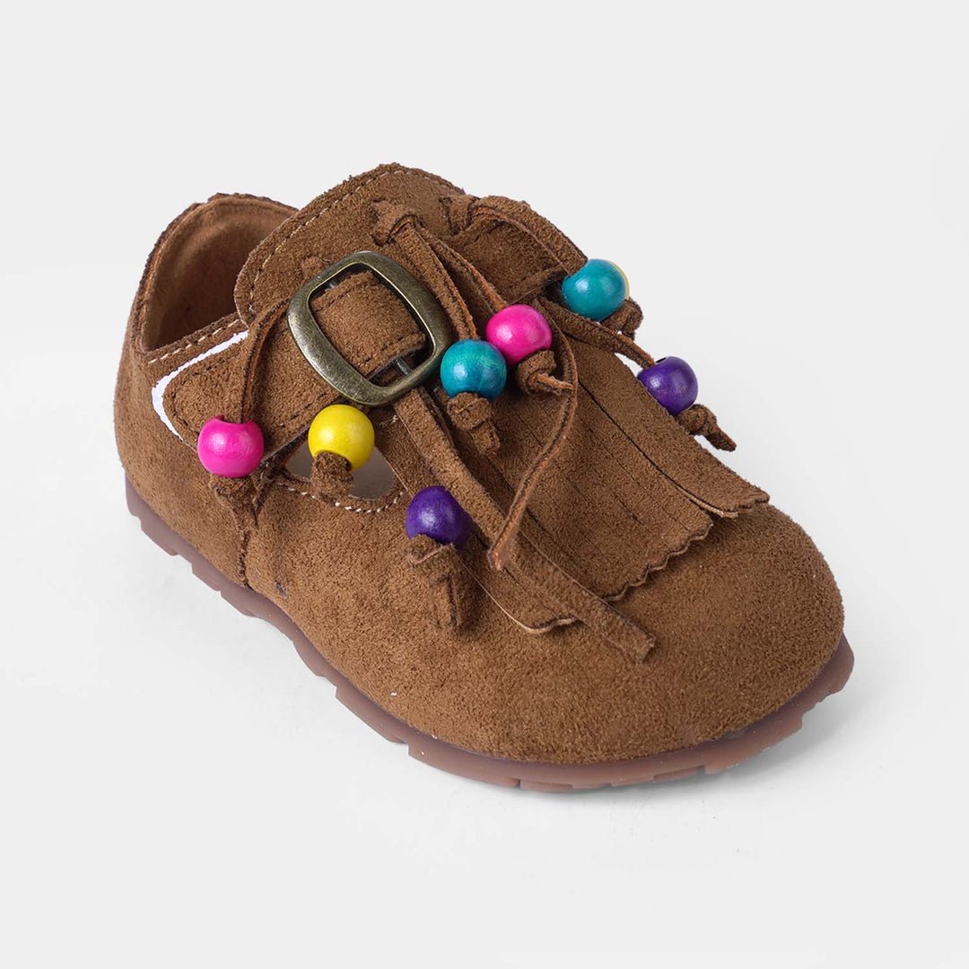 Girls Pumps C12-BROWN