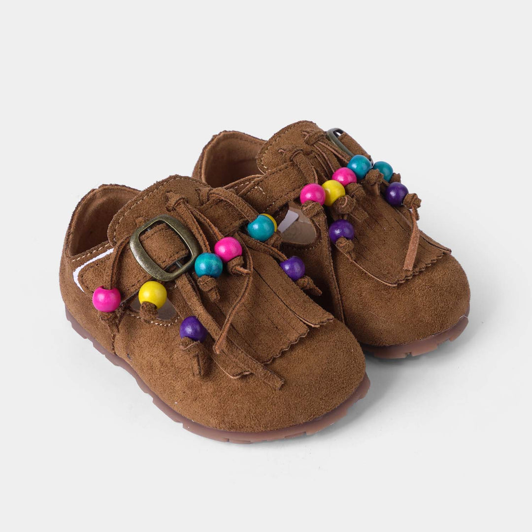Girls Pumps C12-BROWN