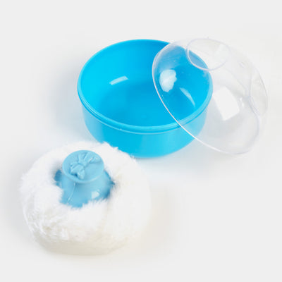 Baby Powder Puff Case | Blue