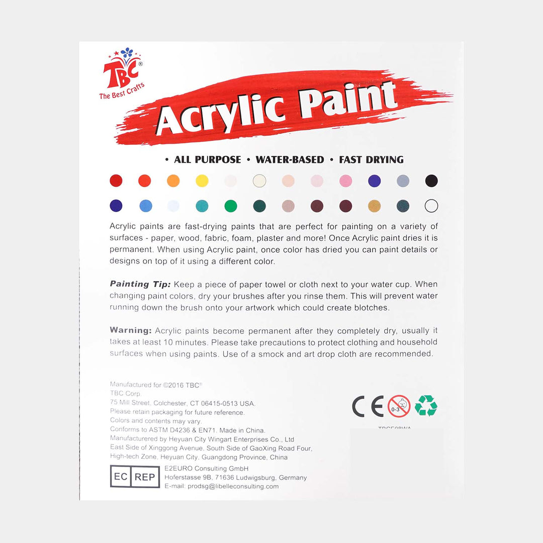 Acrylic Paint 24 Color For Kids