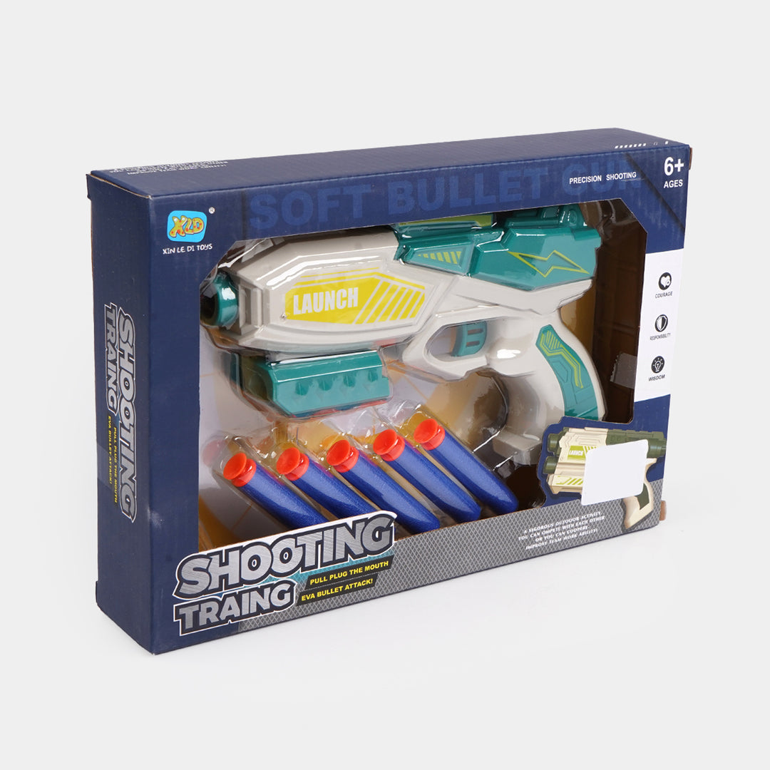 Eva Soft Dart Shoot Game With Targets – Safe Blaster Fun for Kids