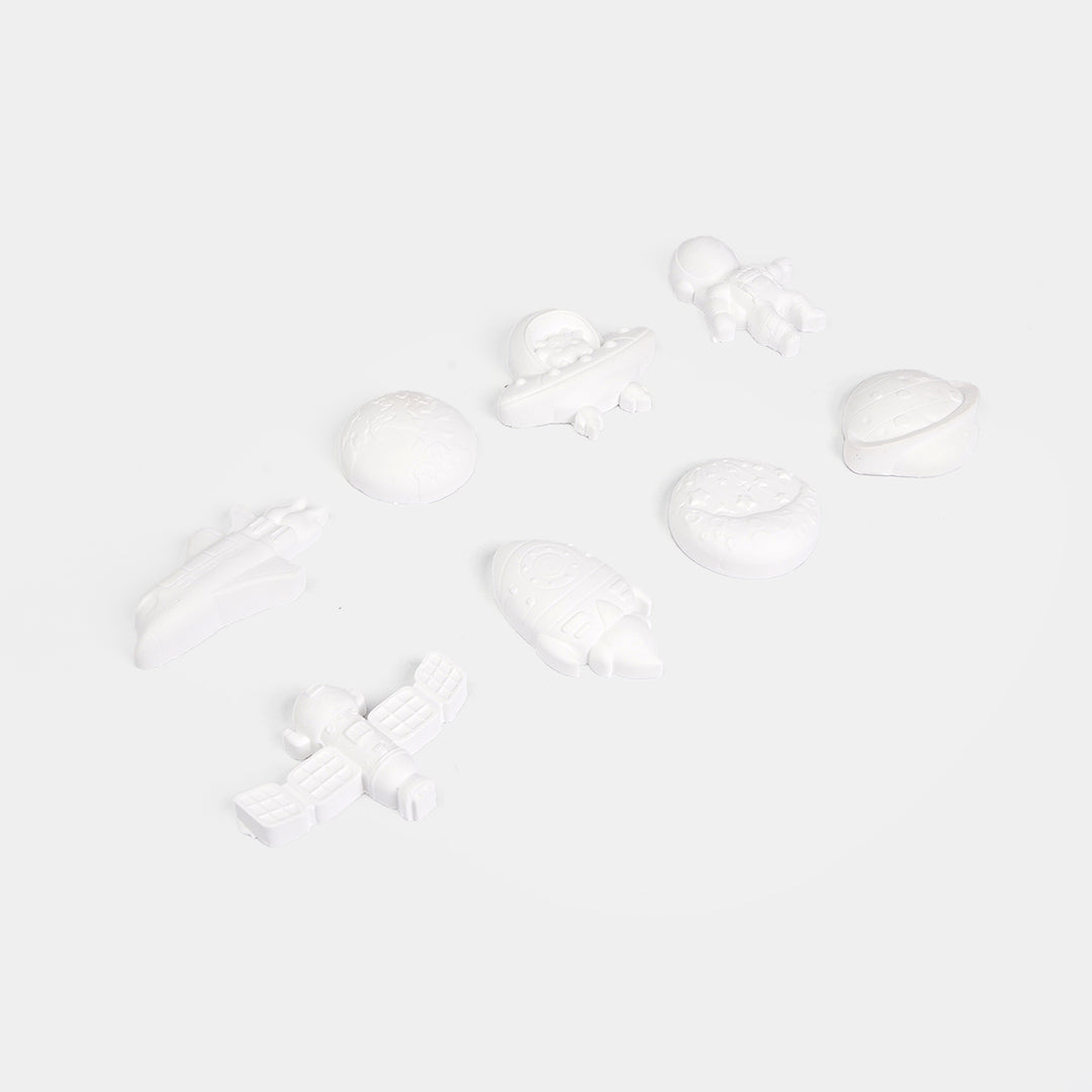 Diy Painted Space Gypsum Art & Coloring Set for Kids
