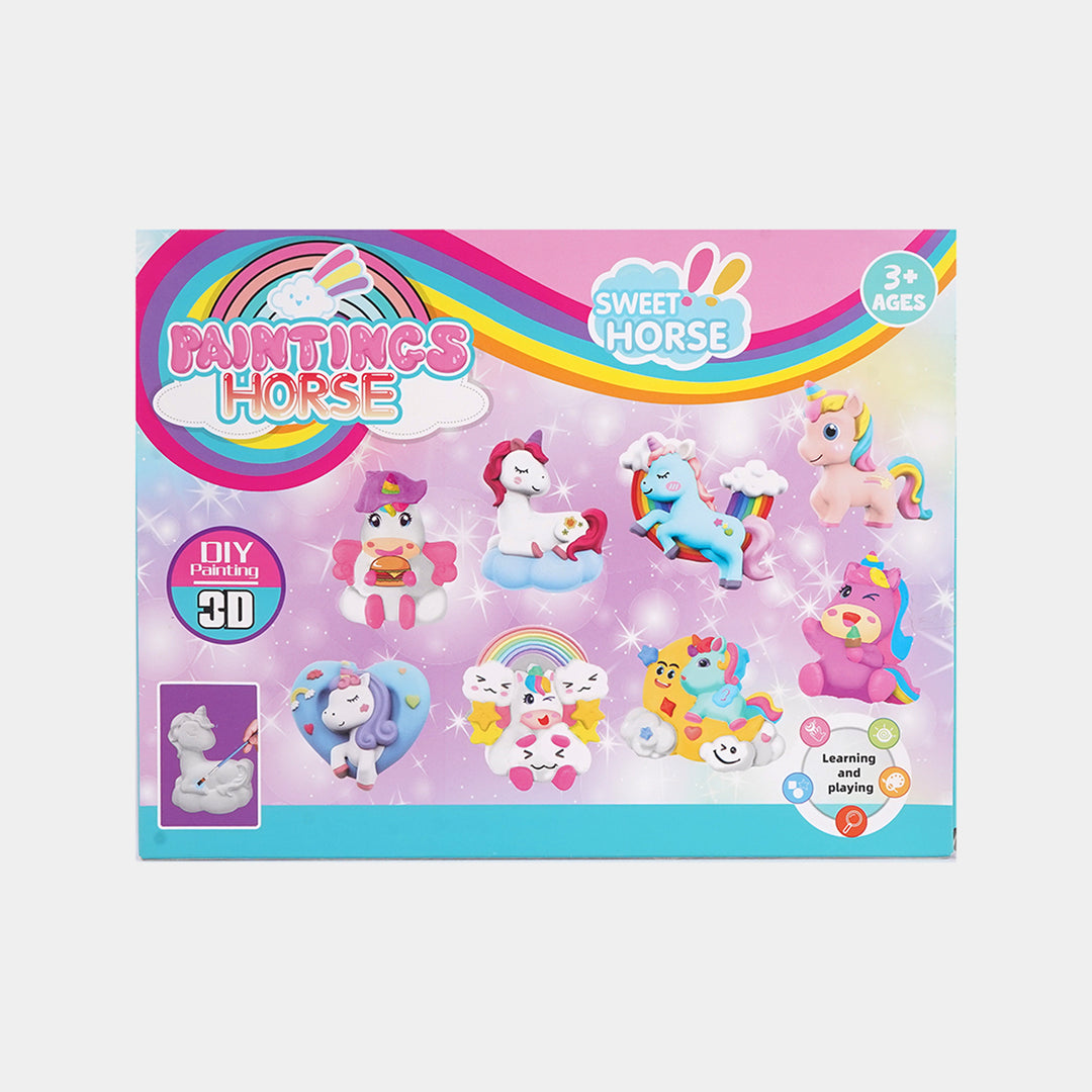 Gypsum Art & Coloring Set for Kids