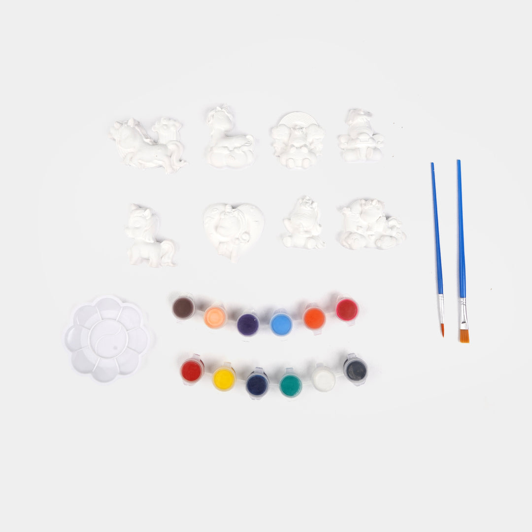 Gypsum Art & Coloring Set for Kids