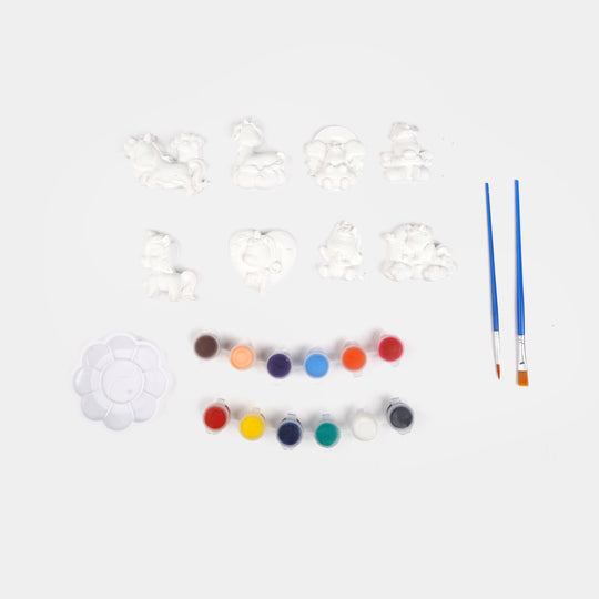 Gypsum Art & Coloring Set for Kids