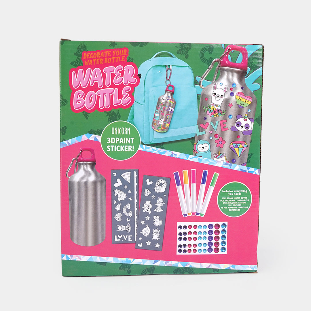 Decorate Your Own Water Bottle – Creative Craft Kit