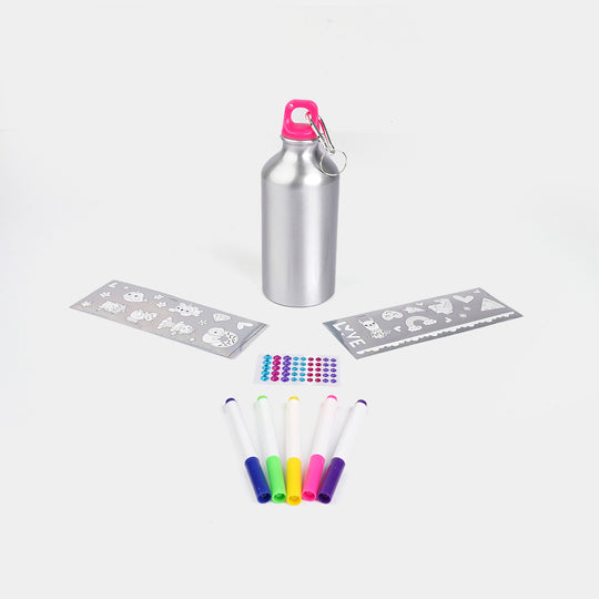 Decorate Your Own Water Bottle – Creative Craft Kit