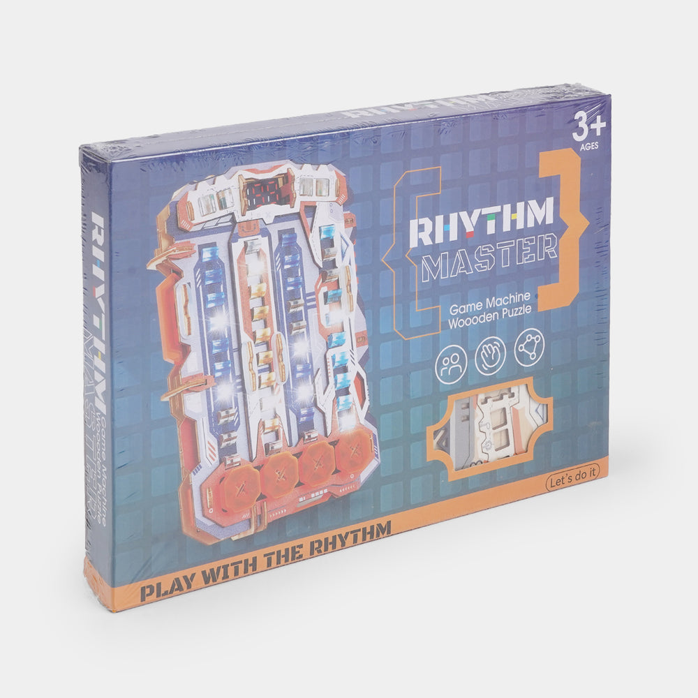 Wooden Rhythm Master Game Machine