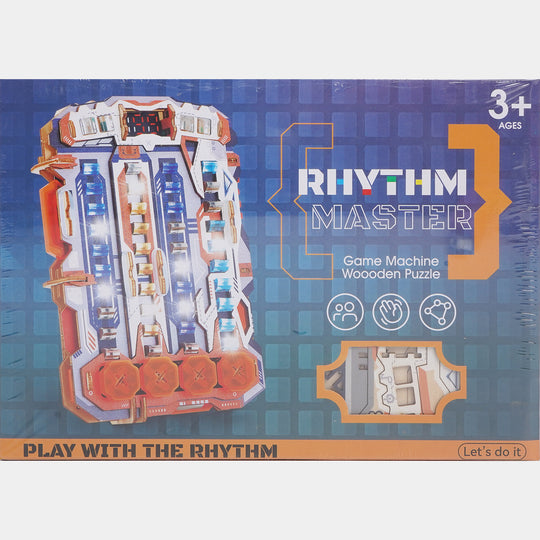 Wooden Rhythm Master Game Machine