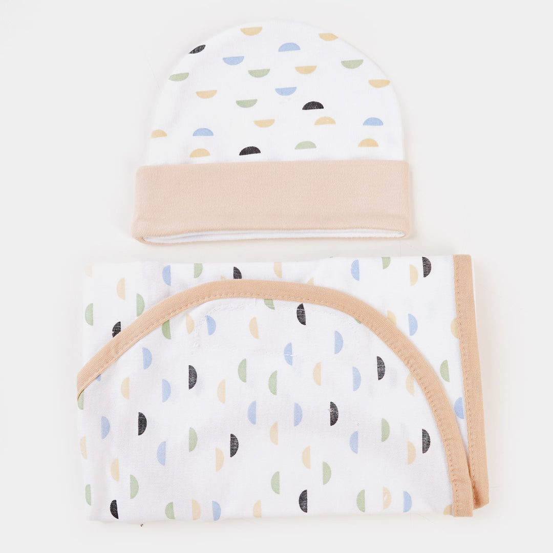 Baby Swaddle Sheet With Cap