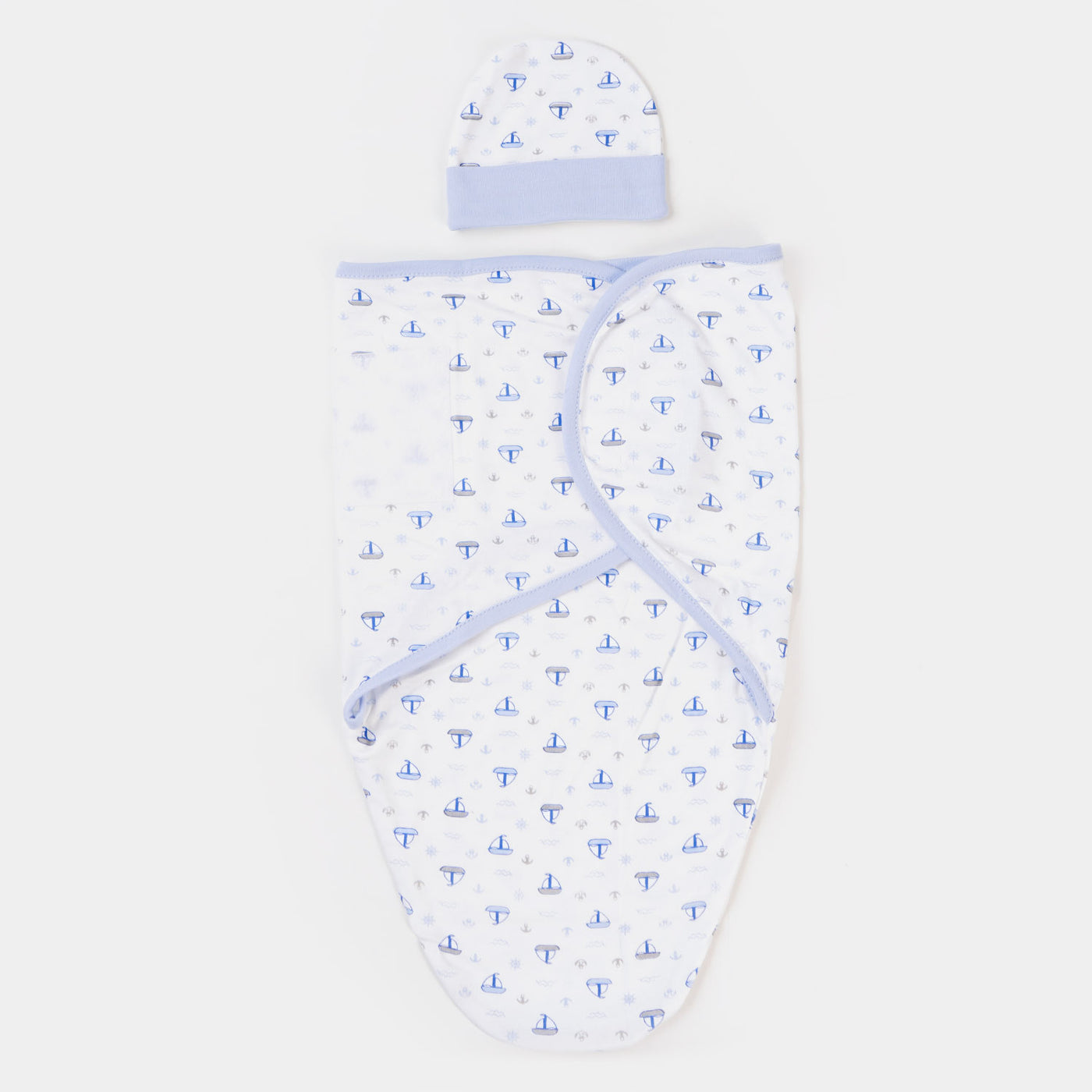 Baby Swaddle Sheet With Cap