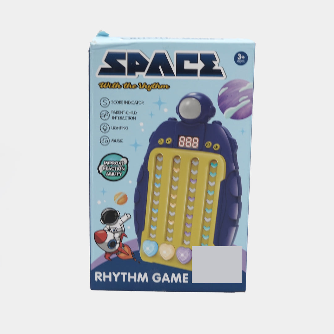 Rhythm Game Machine Quick Push Pop Game with Music and Lights