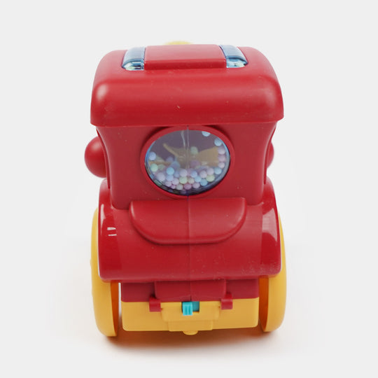 Universal Electric Train Toy with Light & Sound