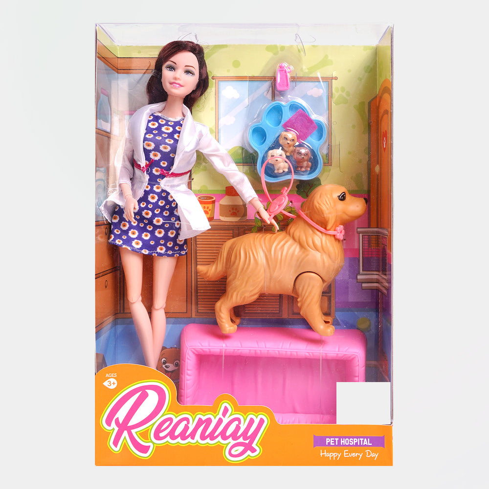 Doll Pet Hospital Play Set
