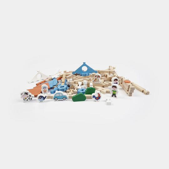 Wooden Wonderful Building Blocks for Kids