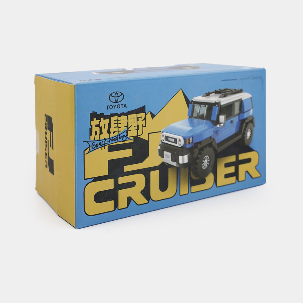 Off Road Vehicle Building Blocks Retro Car Set