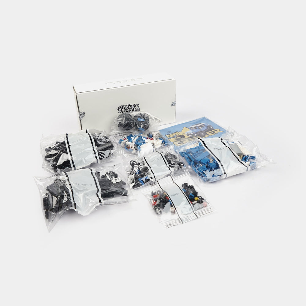 Off Road Vehicle Building Blocks Retro Car Set
