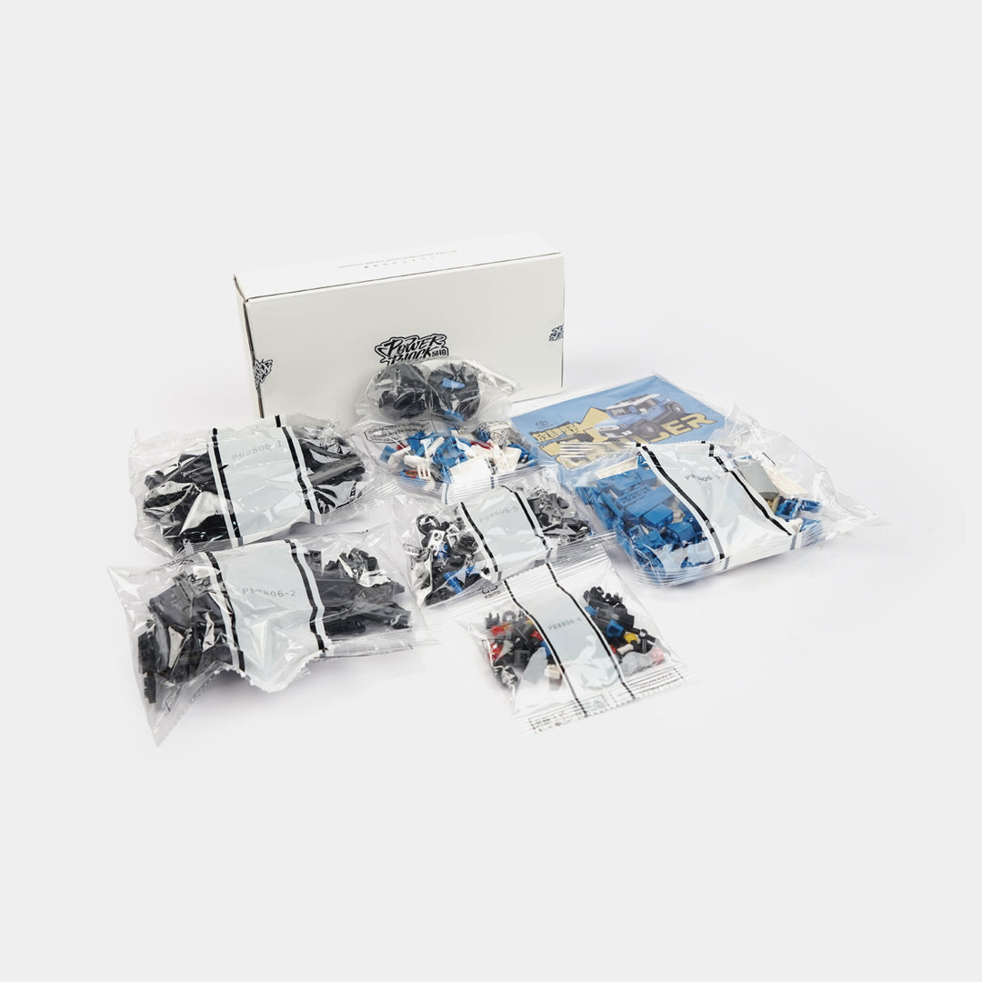 Off Road Vehicle Building Blocks Retro Car Set