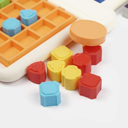 Planetary Geometry Matching Flip Board Game