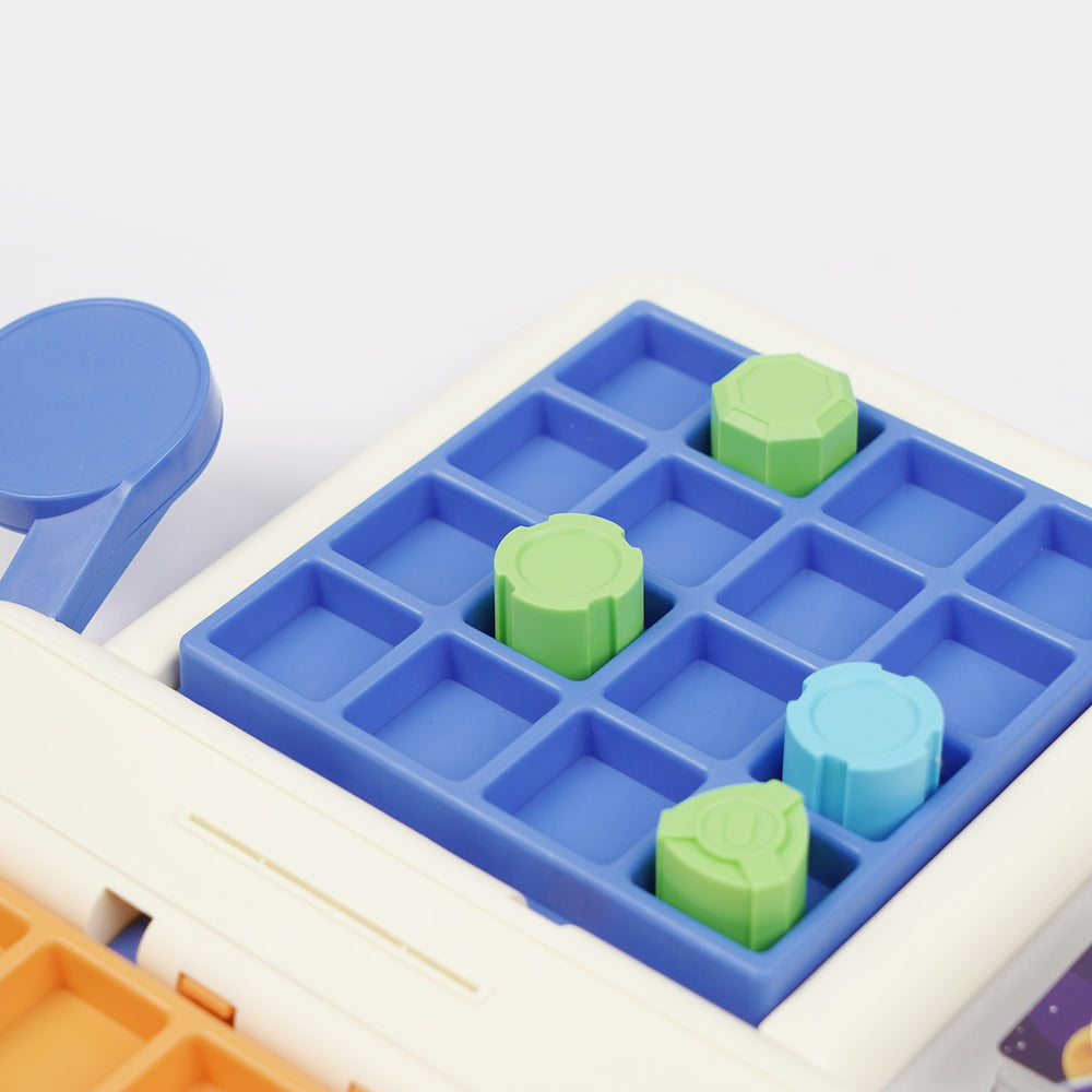 Planetary Geometry Matching Flip Board Game